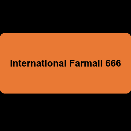 International Farmall 666